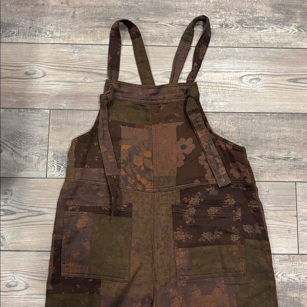 Easel Patchwork Printed Tie Strap Cotton Gauze Ju… - image 4